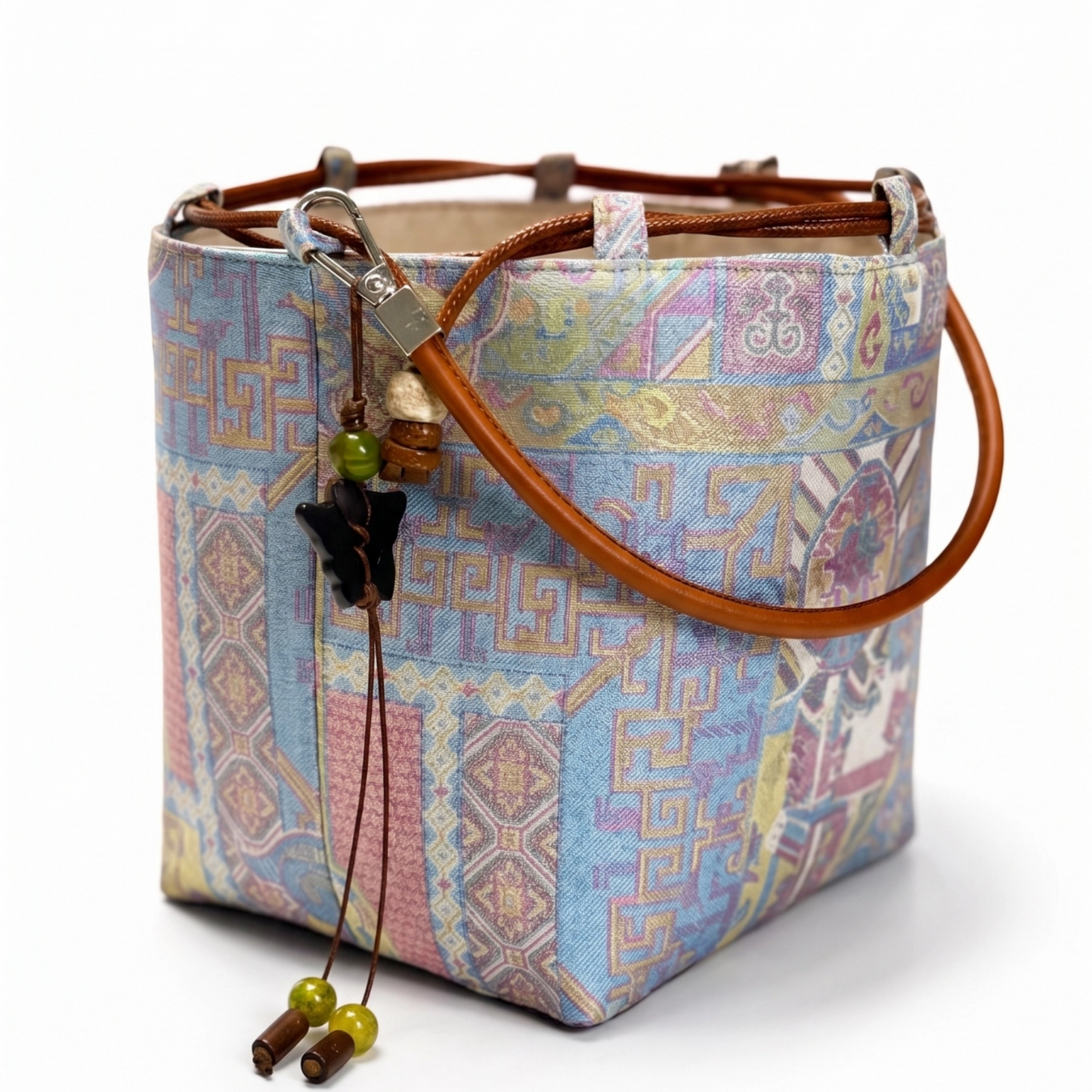 Fortune Phoenix Songjin Brocade Bag — Handwoven in Suzhou
