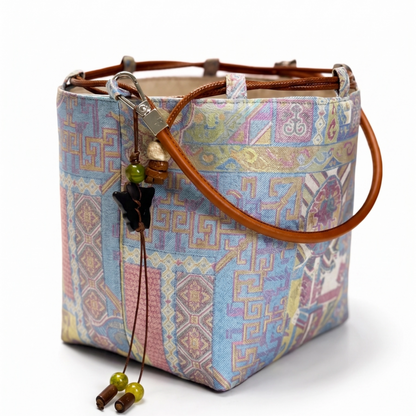 Fortune Phoenix Songjin Brocade Bag — Handwoven in Suzhou